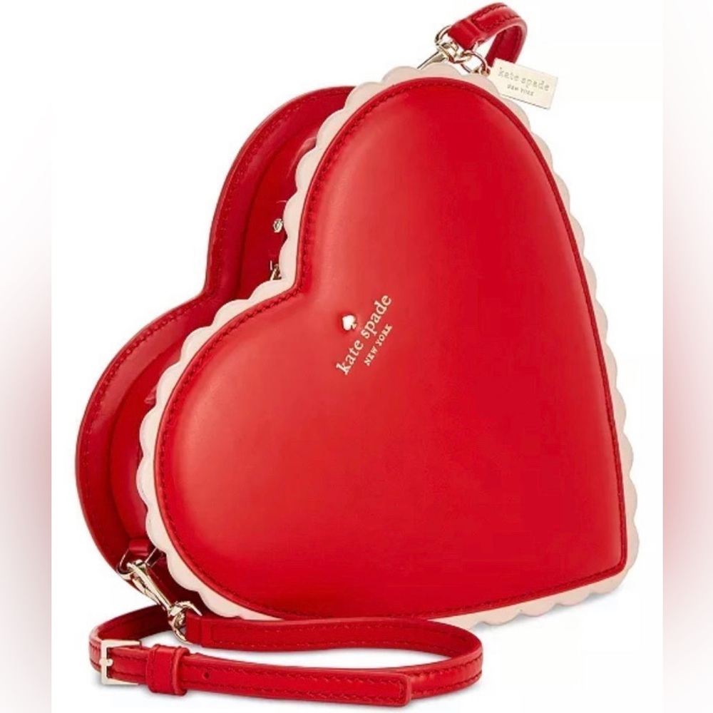 Kate Spade ♠️ Chocolate heart bag.